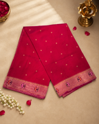 Paithani Brocade Aashawali gap Flower Border