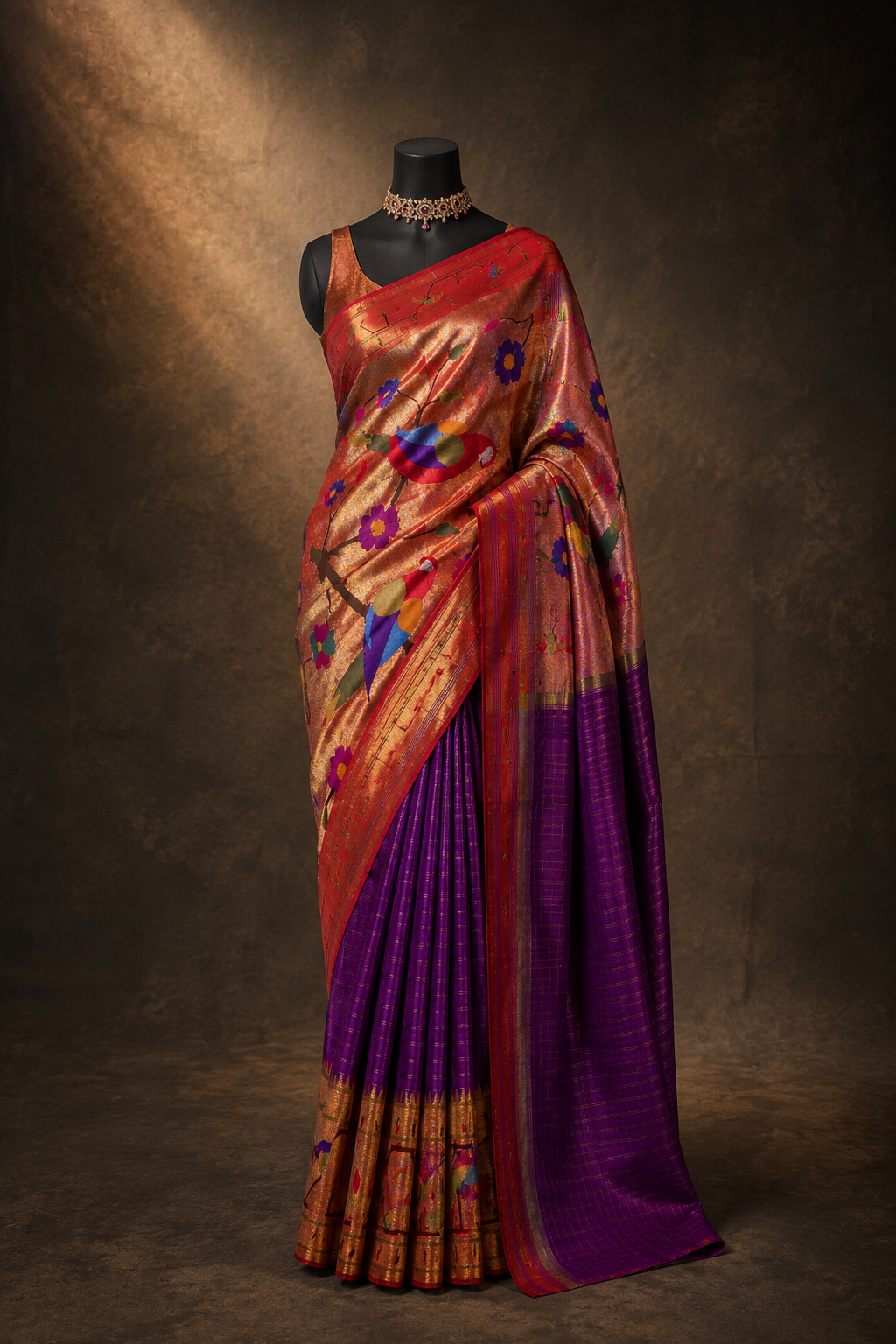 Brocade Handloom Paithani