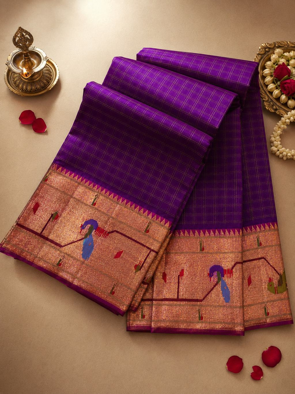 Brocade Handloom Paithani