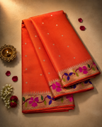 Handloom Brocade Small Flower Border