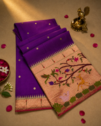 Skirt Border Brocade Handloom Paithani