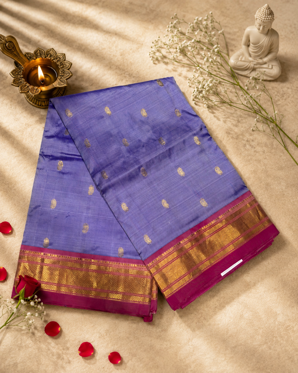 Traditional Big Border Yeola Paithani
