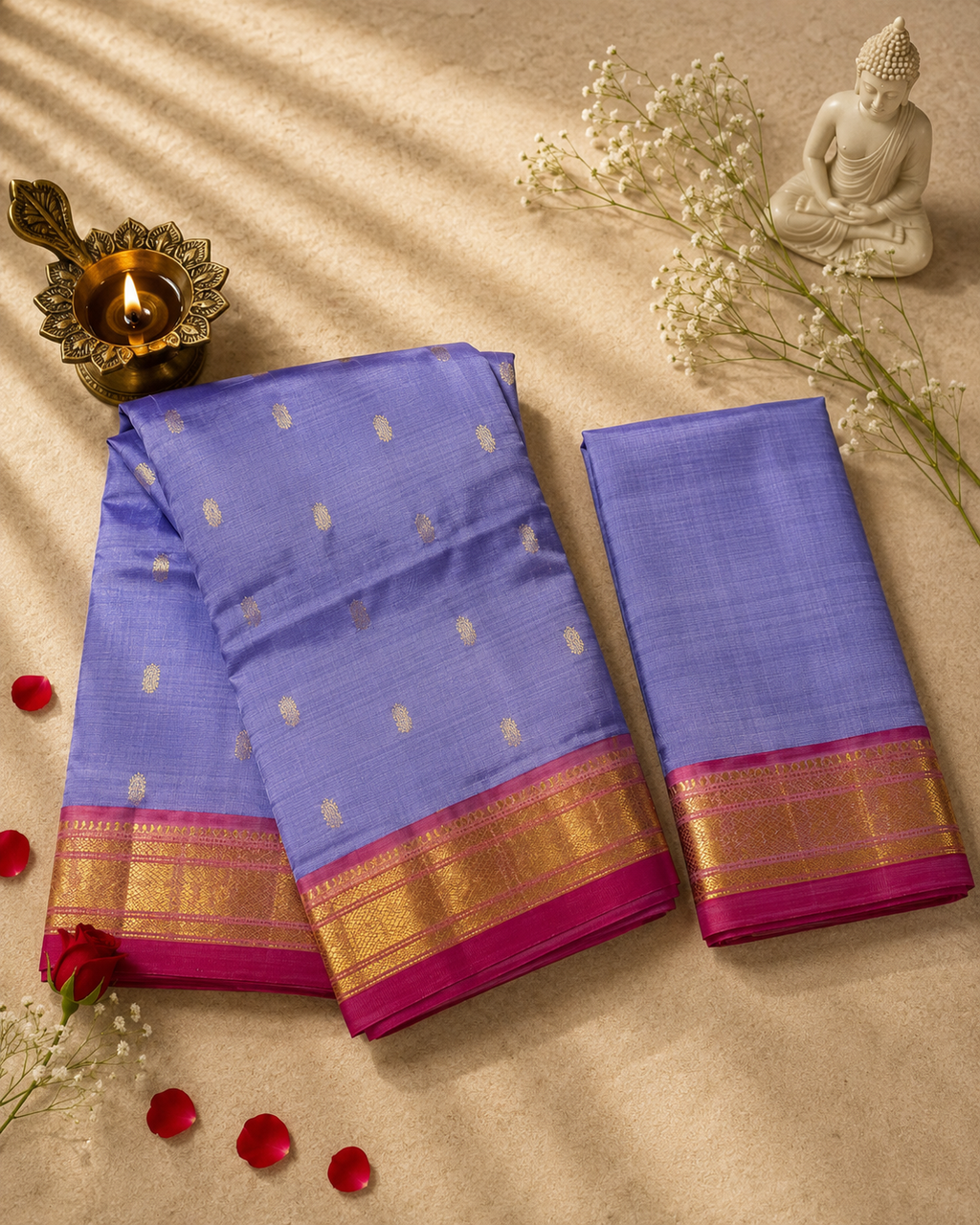 Traditional Big Border Yeola Paithani