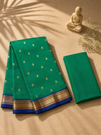 Traditional Border Paithani Aashawali Pallu