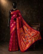 Traditional Border Yeola Paithani