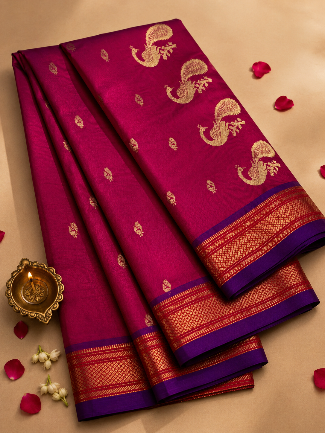 Traditional Border Yeola Paithani