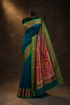 Traditional Yeola big border Paithani