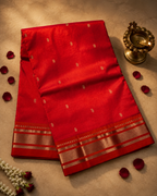 Traditional Yeola Paithani Big Border starting Paithani