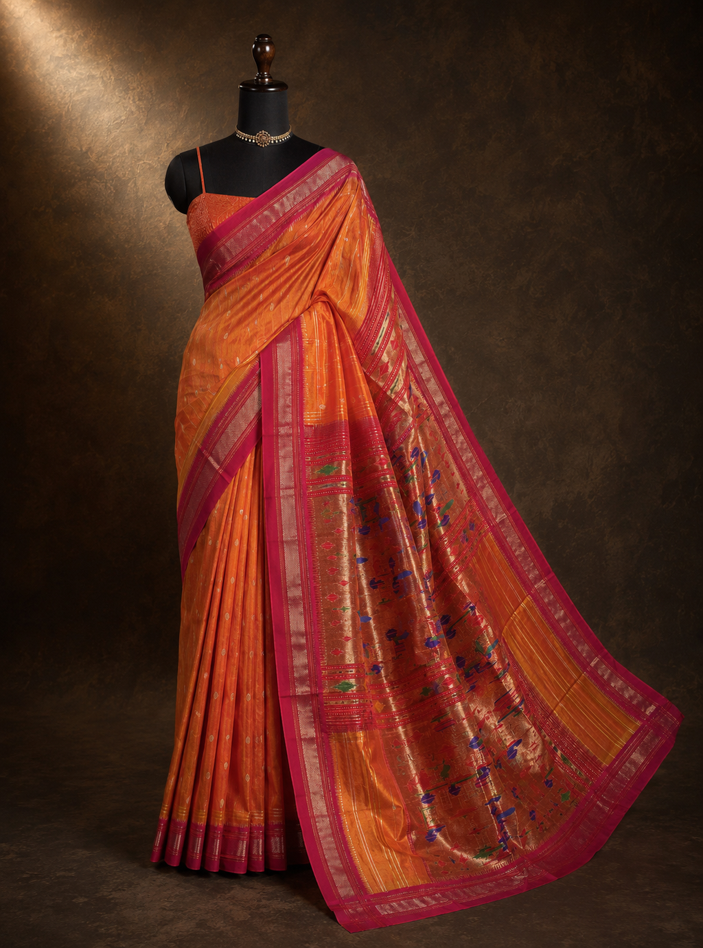 Traditional Yeola Paithani