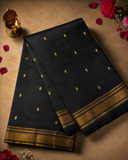 Traditional Yeola Paithani with Fancy Peacock Pallu