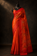Handloom Self Muniya Brocade Paithani