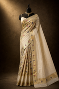 Aashawali Handloom Flower Gap Border