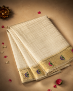 Aashawali Handloom Flower Gap Border