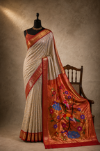 Muniya Brocade Jamdani Paithani