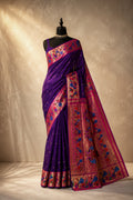 Hand + Machine Brocade Paithani