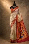 Muniya Brocade Jamdani Paithani
