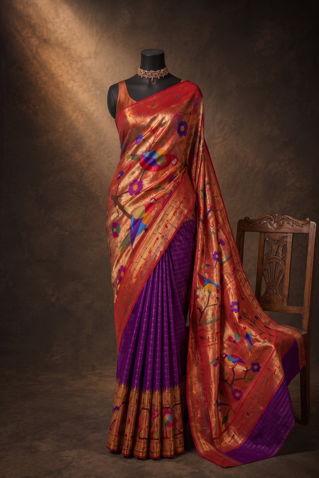 Brocade Handloom Paithani